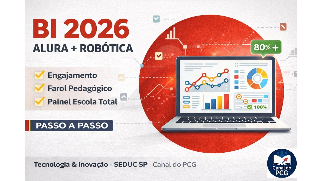Liberação do BI 2026 (Alura + Robótica) já disponível! 25/02/206.