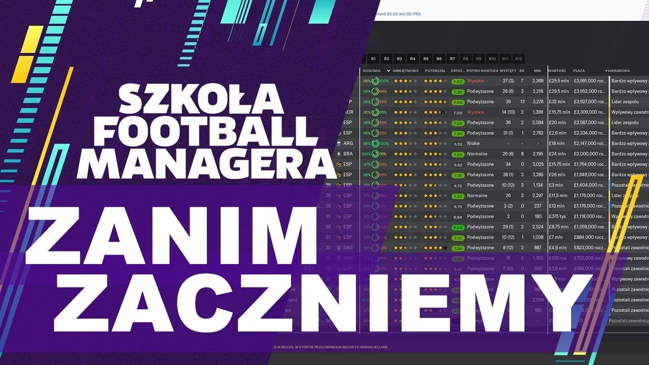 #2 Szkoła Football Managera | TIPY przed startem kariery [PORADNIK]