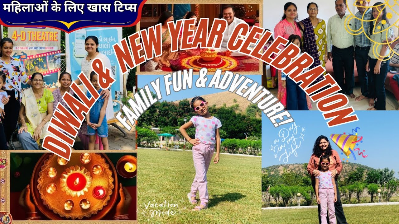 Our Family Trip, Diwali & New Year Celebrations 2024 DIY with Jindal