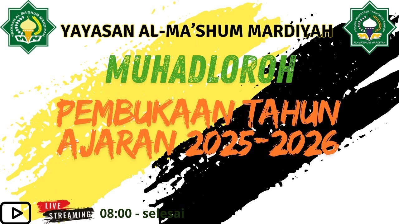 MUHADLOROH | PEMBUKAAN TAHUN AJARRAN 2025-2026