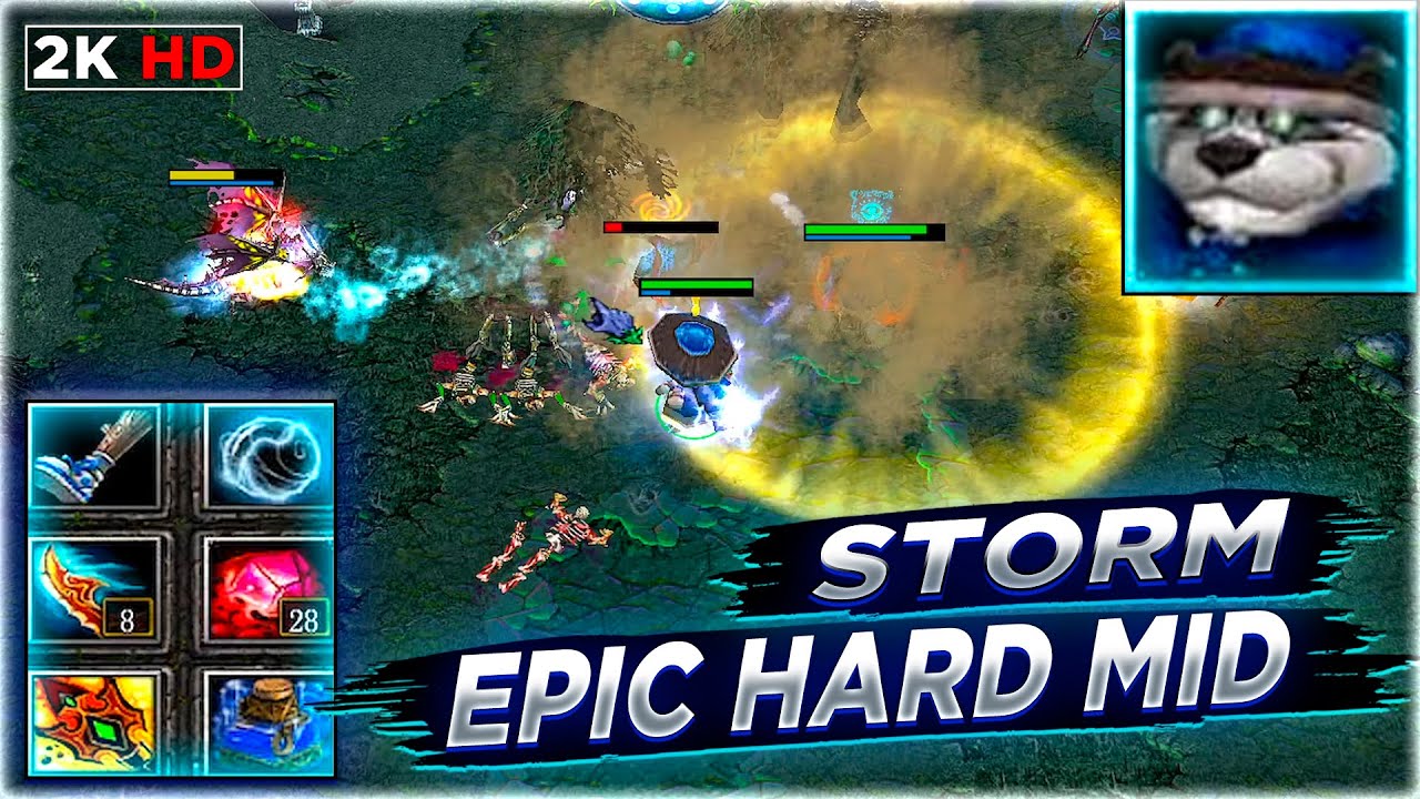 ► Dota 1, STORM - HARD MID , Я Почти Не Стоял Мид и Вот Что с Этого Вышло ! ◄