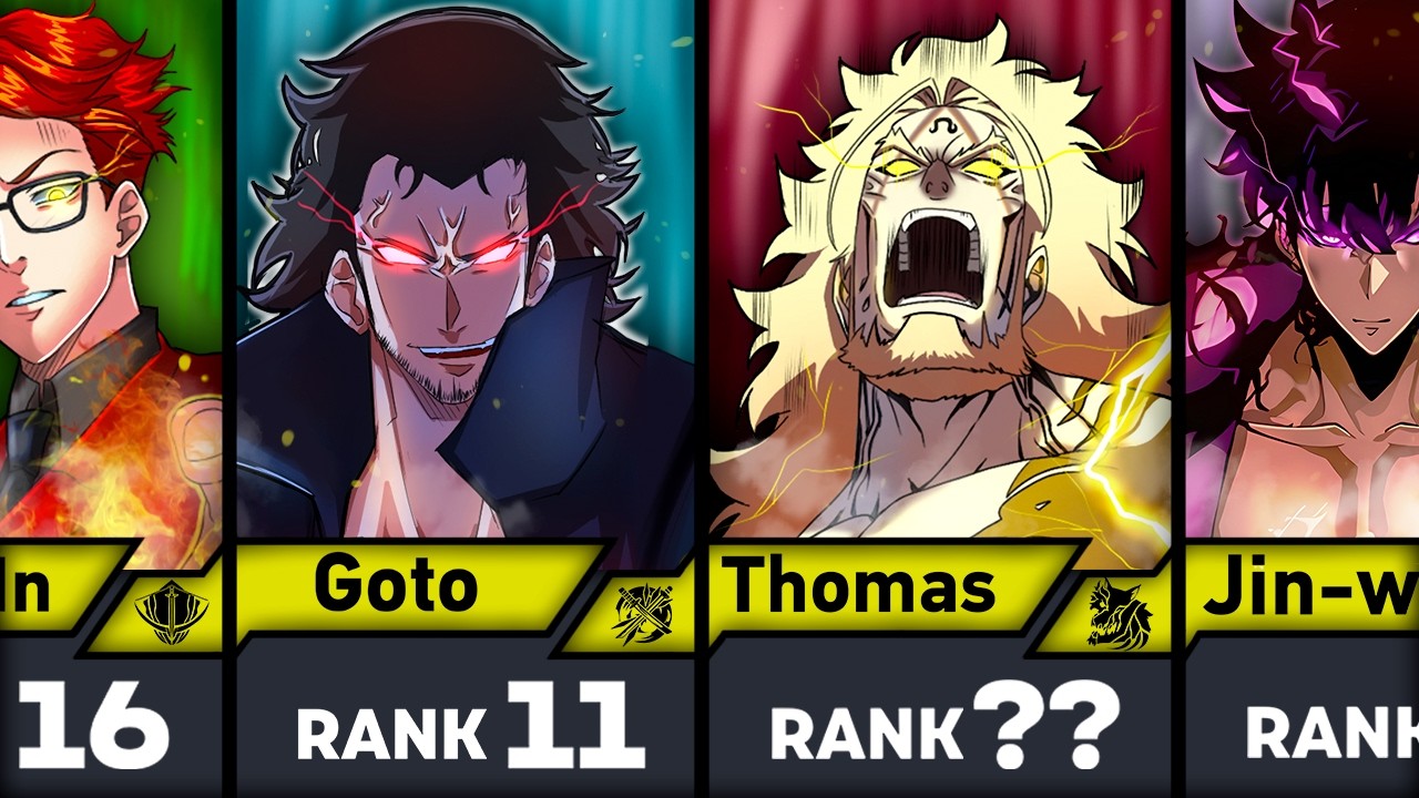 All 60 Hunters in Solo Leveling (Ranked)