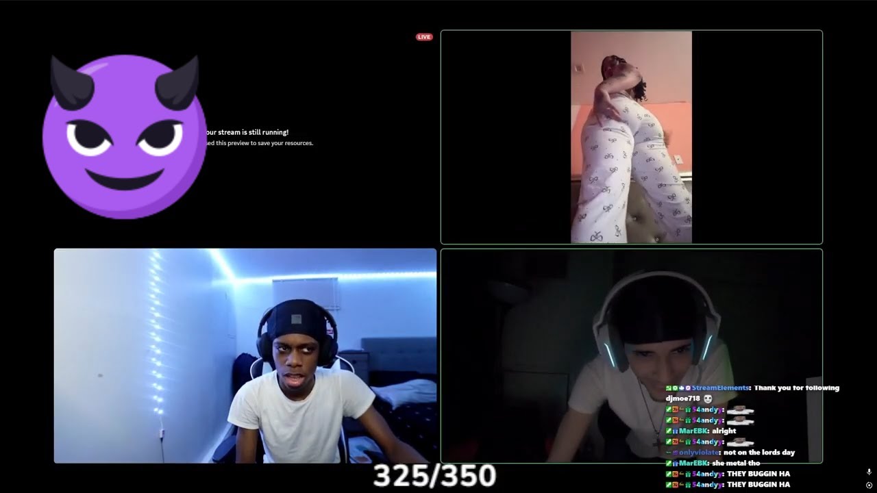 tayy and  reemknocks have a 2v2 with two thooties and get NEAKY