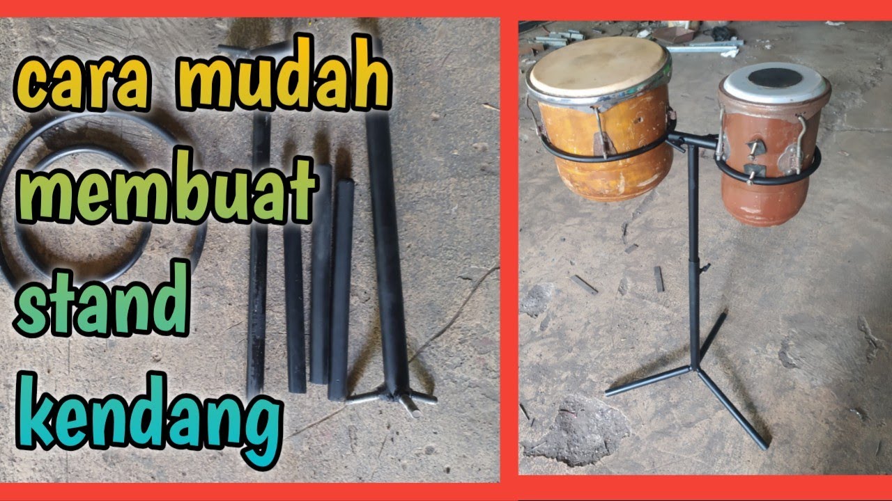 Cara Membuat Stand/Jagrak Kendang