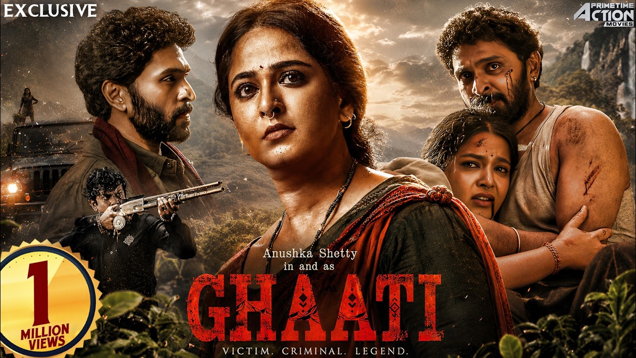 Ghaati (2026) New Released Action Full Hindi Dubbed Movie | Anushka Shetty, Vikram | South Movies