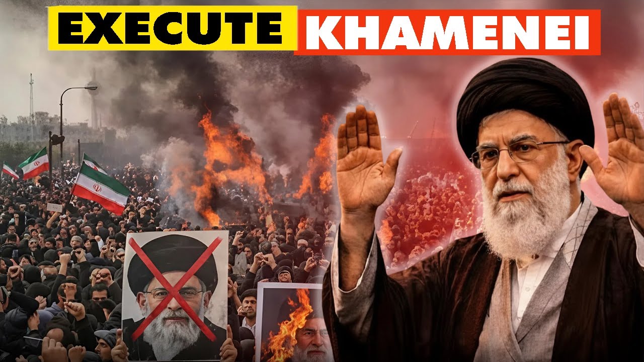 ENDGAME IRAN: Khamenei Capitulates to the U.S., Millions Flood the Streets