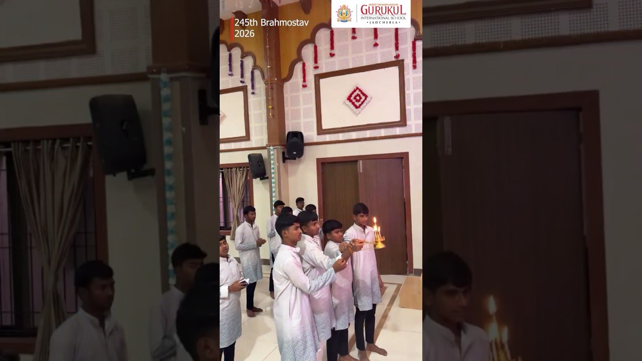 Brahmotsav Day 2 🎉 | Shree Swaminarayan Gurukul Jadcherla (JDC) | Celebration