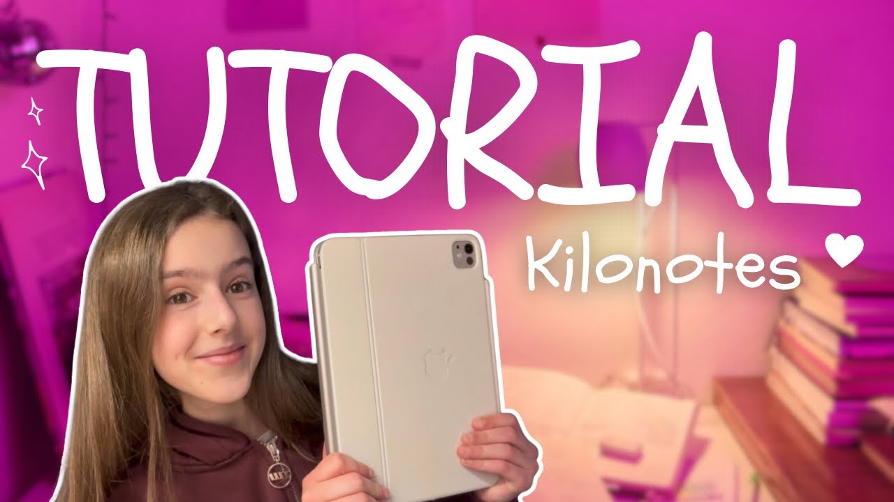 TUTORIAL KILONOTES per gli APPUNTI DIGITALI!🩷