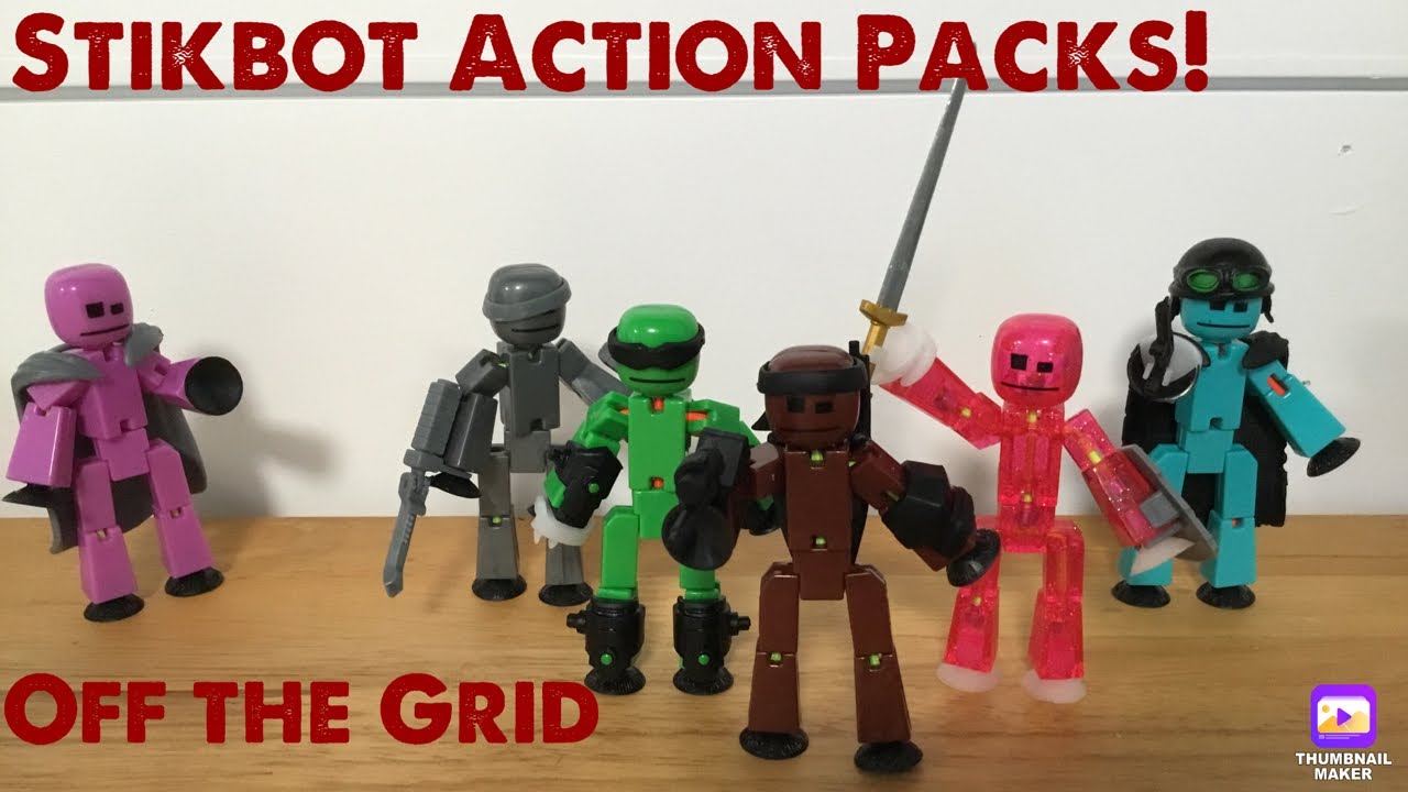 Off the Grid Stikbot Action Pack! (Unboxing)