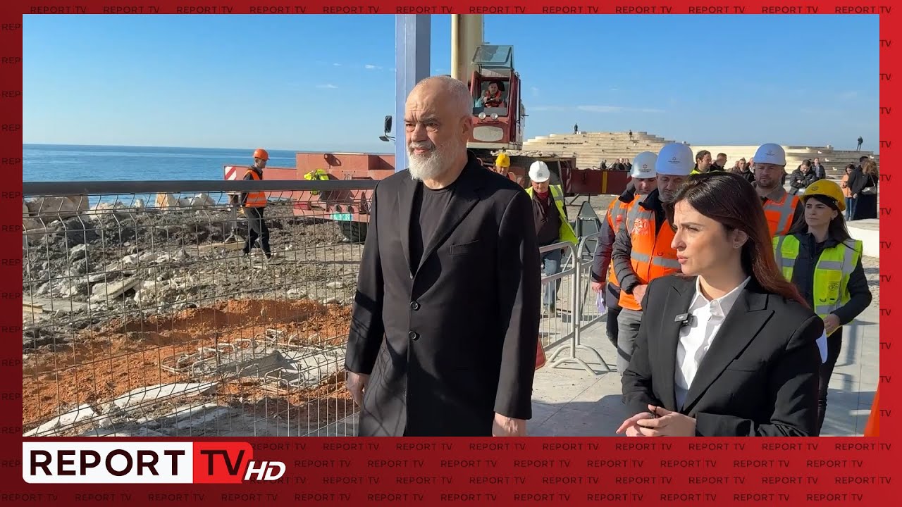 Rama në Durrës, inspekton punimet për shëtitoren 'Taulantia' dhe godinën e parkimit të ri publik
