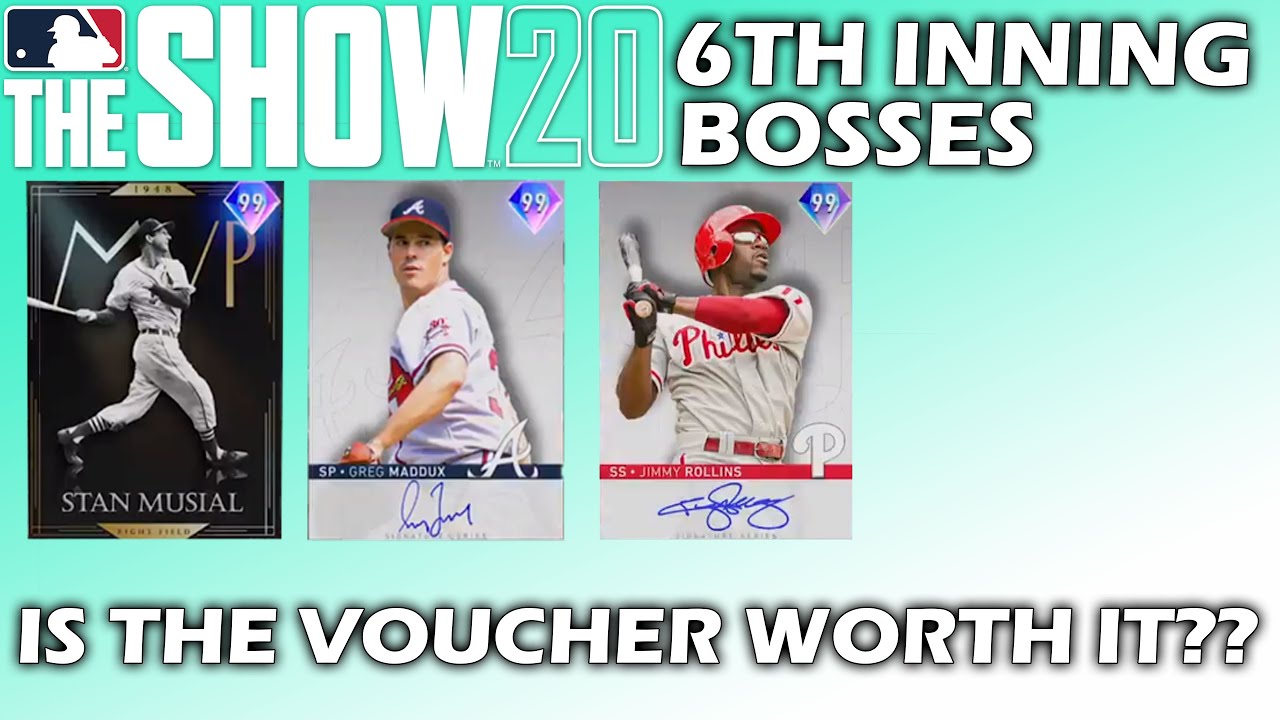 6TH INNING BOSSES REVEALED in MLB The Show 20 | Is the 6th Inning Voucher Worth It??