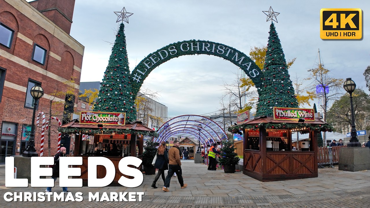 Leeds Full Christmas Market 2025 | Walkthrough