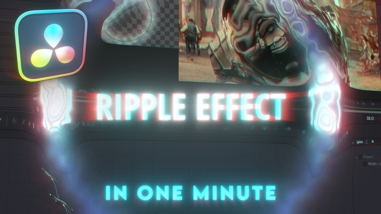 How To Make The Ripple Effect in Davinci Resolve 20 Tutorial