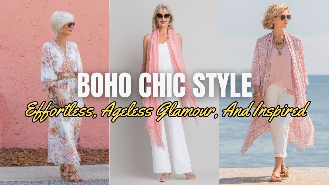 Boho Chic Style: Effortless Summer Fashion, Ageless Glamour, And Inspired Hacks For Women Over Fifty