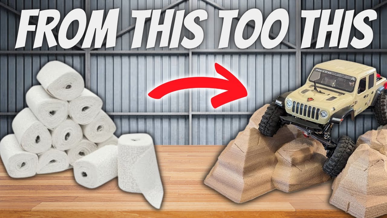 BUILDING THE ULTIMATE INDOOR CRAWLER COURSE USING PLASTER CLOTH