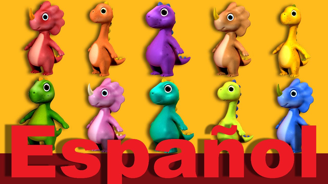 Diez dinosaurios | Canciones infantiles | LittleBabyBum