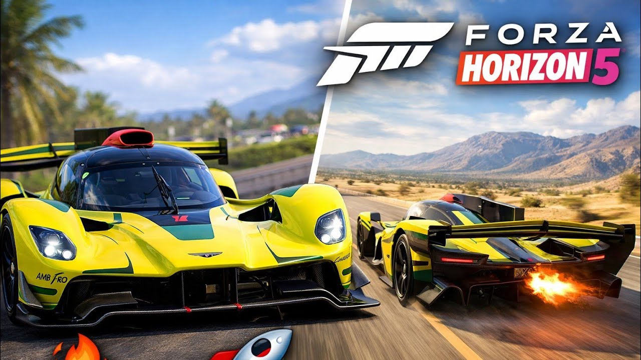 Aston Martin Valkyrie AMR Pro Unleashed Ultimate Hypercar Walkaround & Insane Drive in Forza Horizon