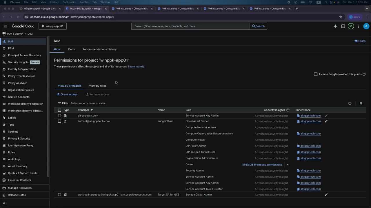 05.1 GCP Workload Identity Federation Lab | Service Account Impersonation + Cloud Storage Permission