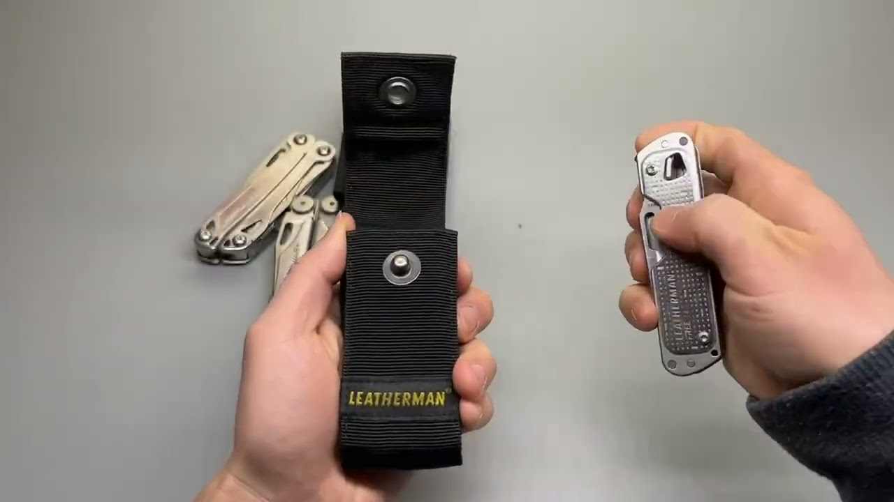 Обзор ножен Leatherman из высококачественного нейлона с застежкой-кнопкой и карманами, сравнение ...