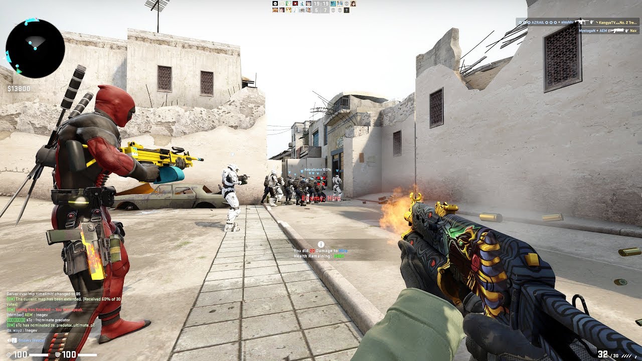 CSGO: Zombie Escape Mod - ze_Rush_B_v1_4 on GFL