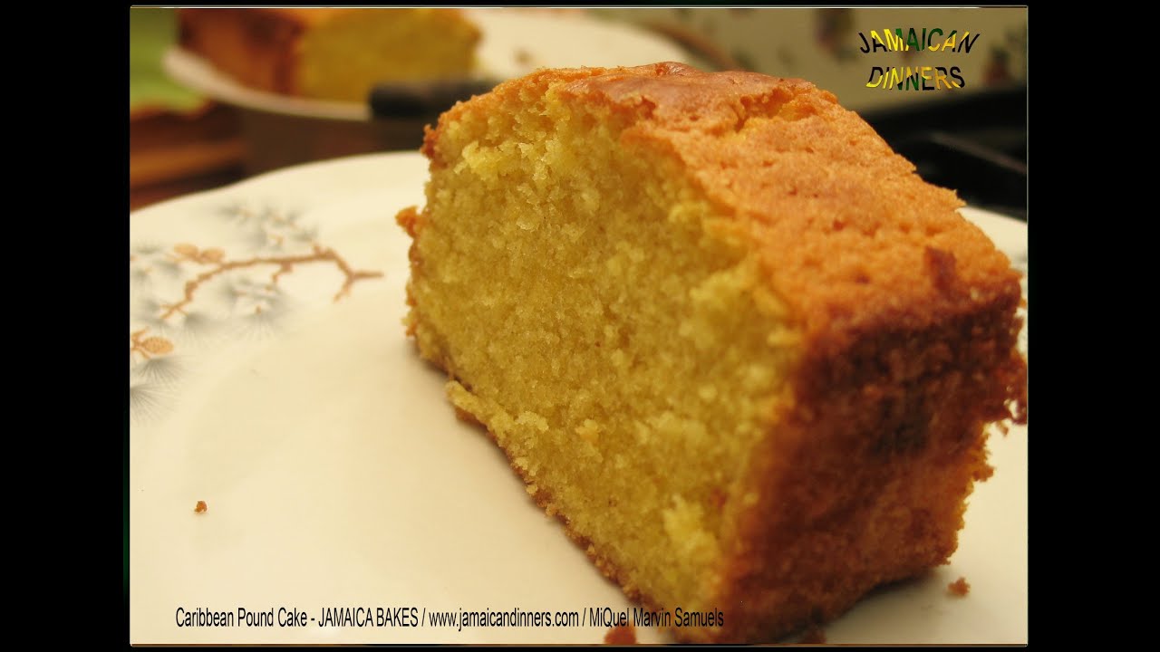 CARIBBEAN POUND CAKE