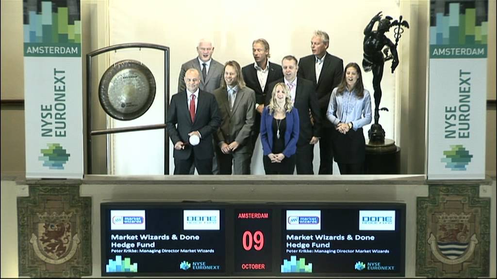 Market Wizards viert Intrek op Beursplein 5 met Gongslag