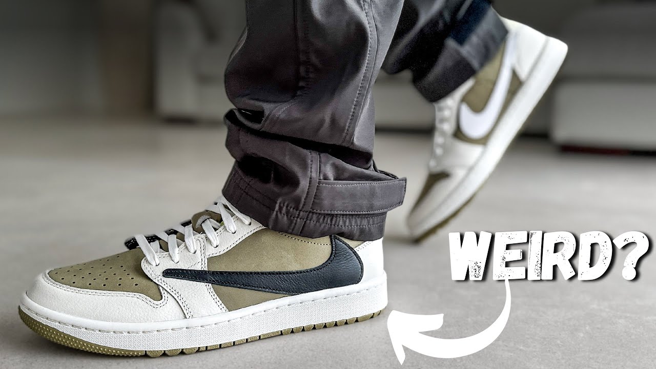 Why YOU Can't Wear These! Travis Scott x Jordan 1 Golf Review & On Foot