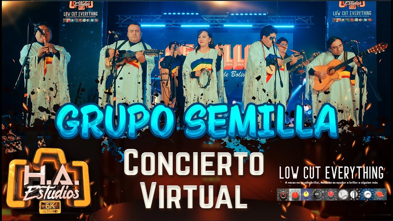 ♪♪ Concierto virtual - Grupo Semilla Bolivia (Oficial 4K)♪🔸️H.A. ESTUDIOS - 2025🔸️