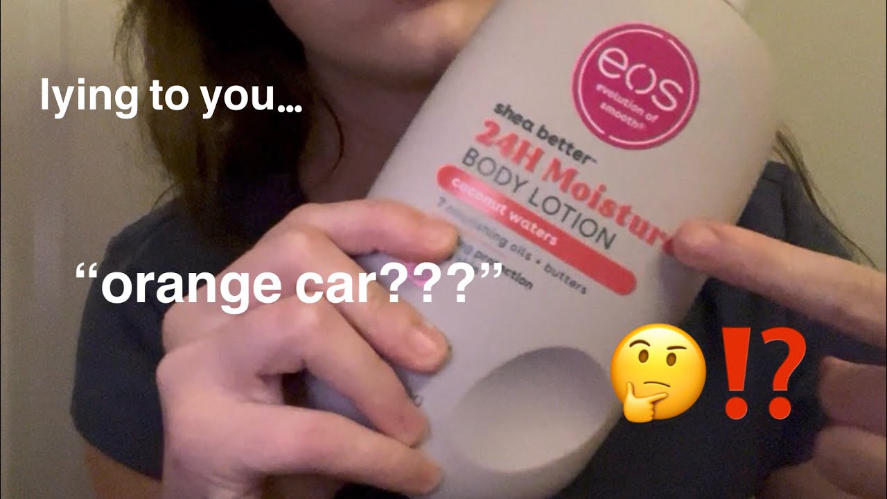 asmr lying to you (describing/over-explaining objects)
