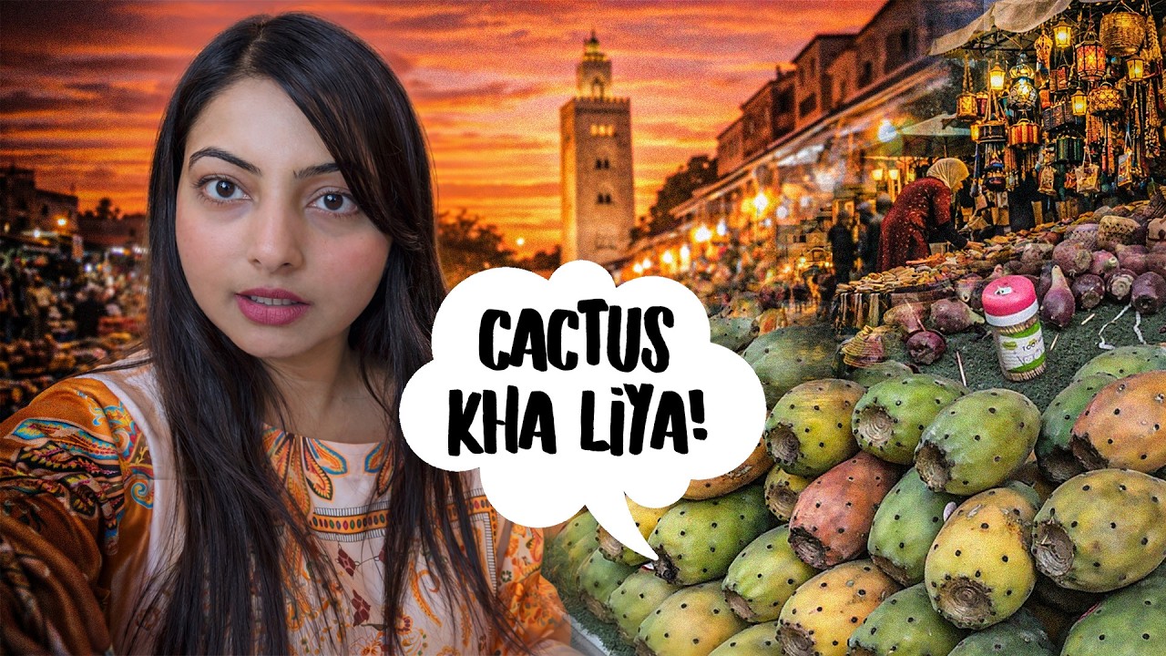 From Cactus to Tea: Marrakech Markets, Street Food, and #bollywood  Love in Morocco