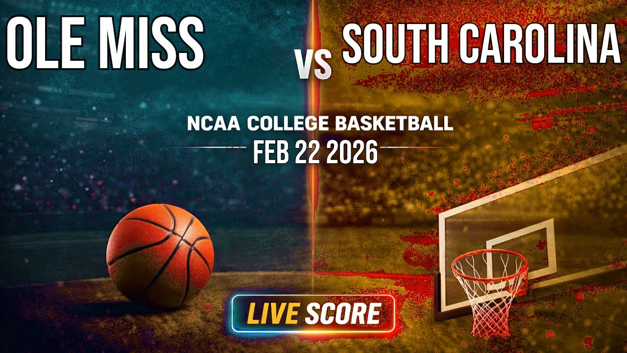 Ole Miss Vs South Carolina Live | Basketball | Live SCOREBOARD