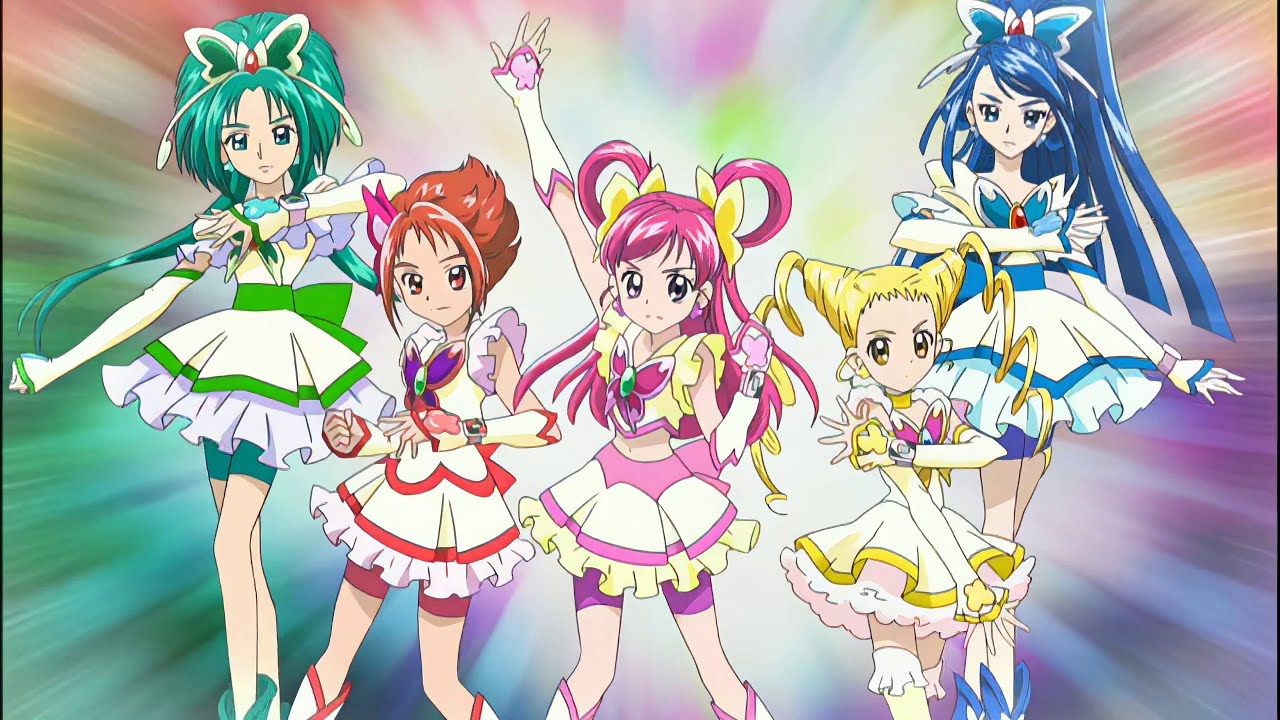 Yes! Pretty Cure 5 Opening 1 Creditless (4K AI Upscaled & Enhanced)