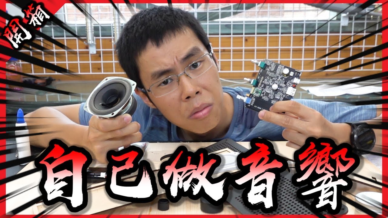沒想到連音響也能自己動手組裝？音質還超級好！？【胡買海開】(feat.希利亞)