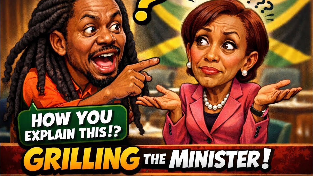 The minister of finance is clueless! Damion drills the government. 