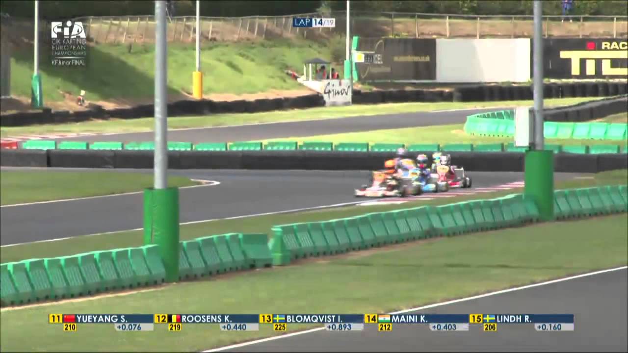 CIK FIA EUROPEAN CHAMPIONSHIP KFJunior FINAL ROUND2