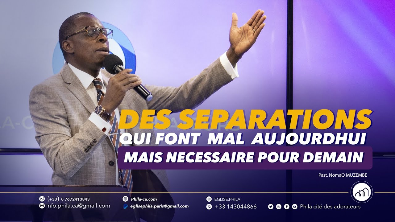 DES SEPARATIONS QUI FONT MAL / Past. NomaQ M.