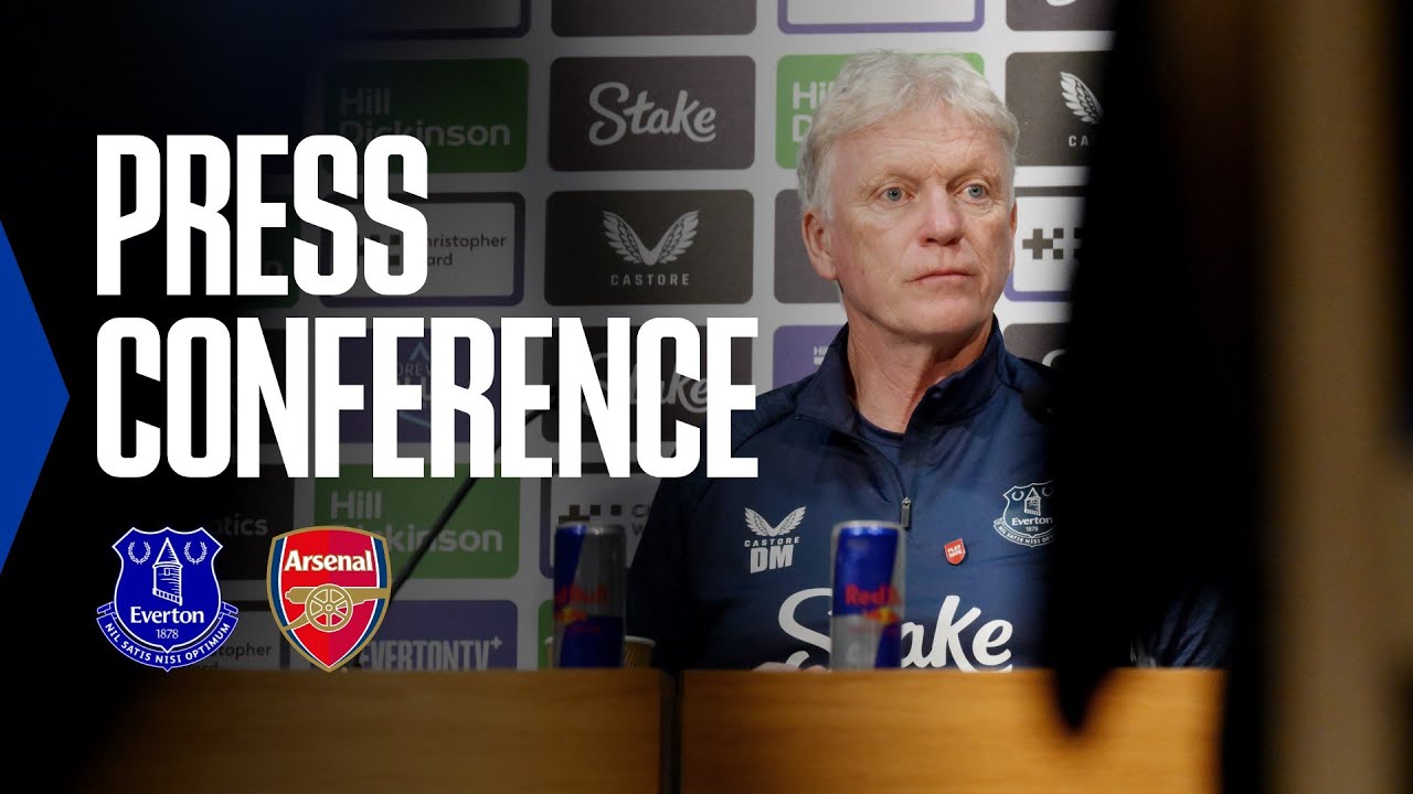 EVERTON v ARSENAL | David Moyes' Premier League press conference