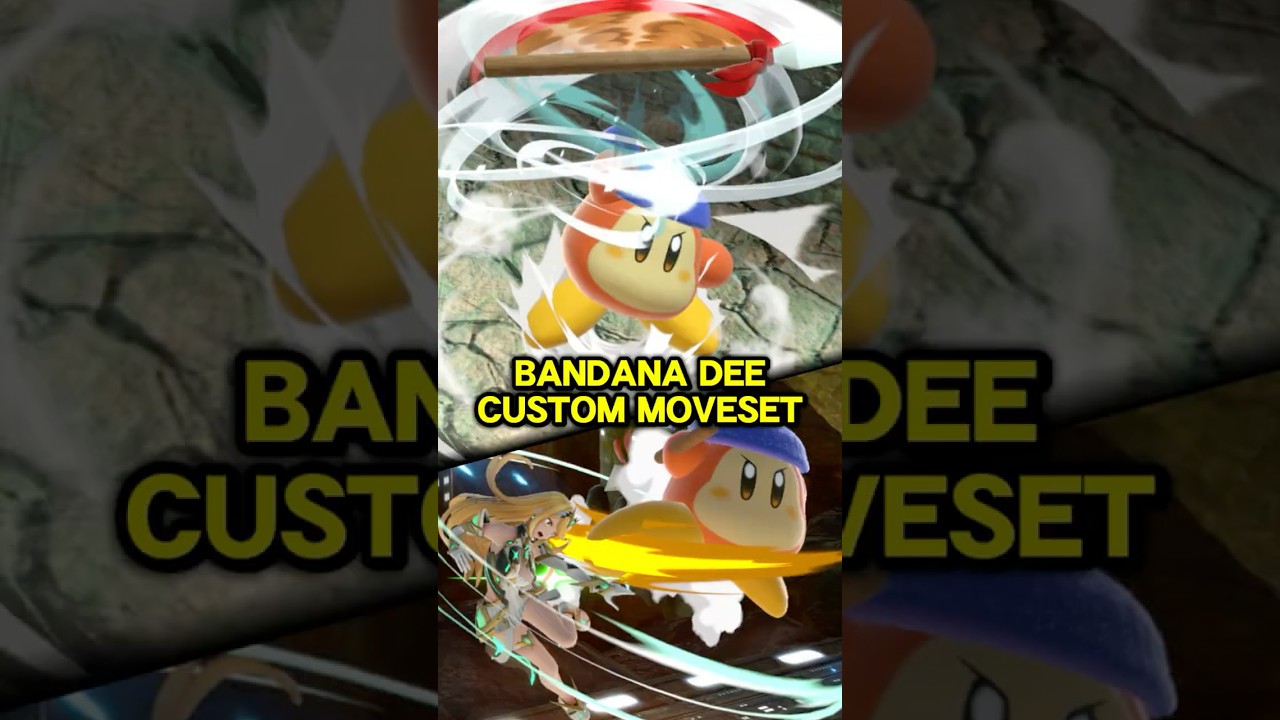 What if Bandana Dee was a Playable Character? [SSBU] #supersmashbrosultimate #kirby #smashmods