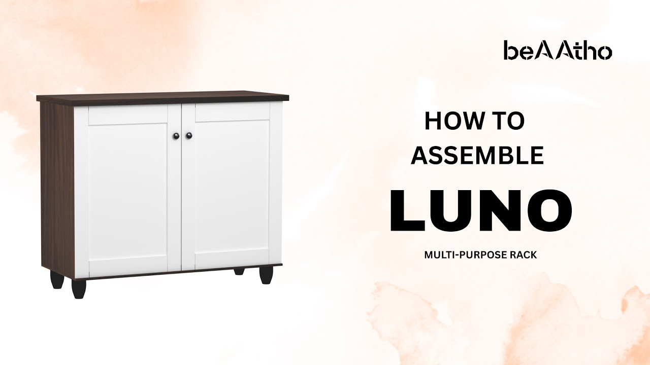 beAAtho LUNO Multipurpose Rack Assembly Video