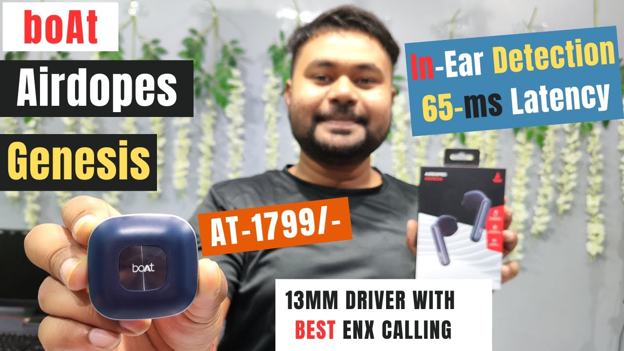 boAt Airdopes Genesis with 13mm Driver and 54 Hours battery || New Launch - Genesis #techniczilla