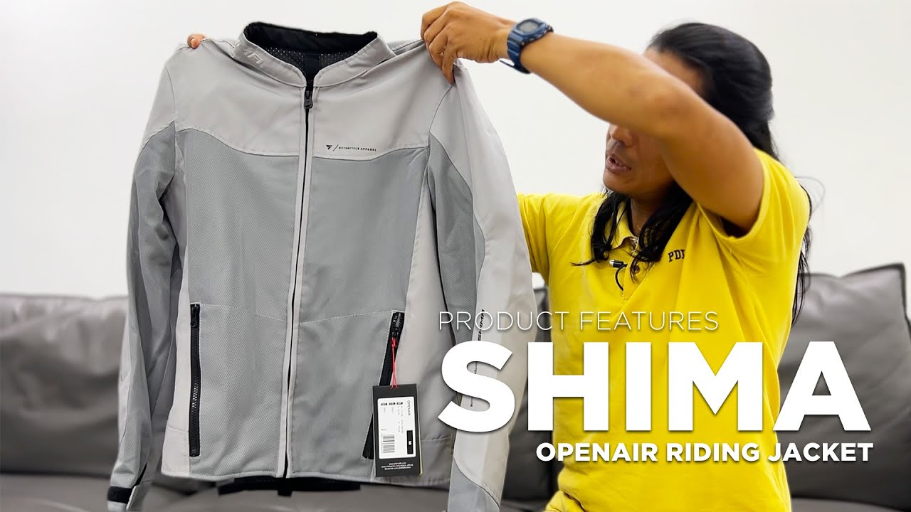 SHIMA OPENAIR Riding Jacket: Product Featuares
