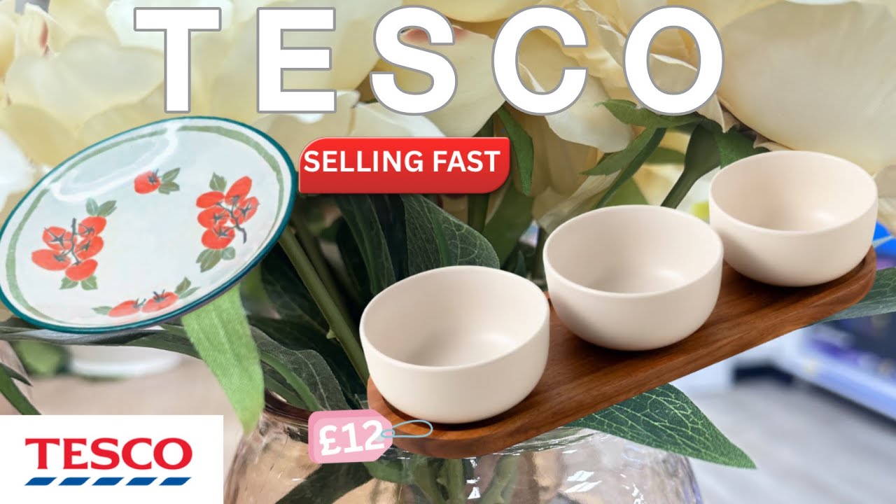 Новинки Tesco 2026 | Весенние новинки Tesco F&F Home / Цена по карте Tesco Clubcard