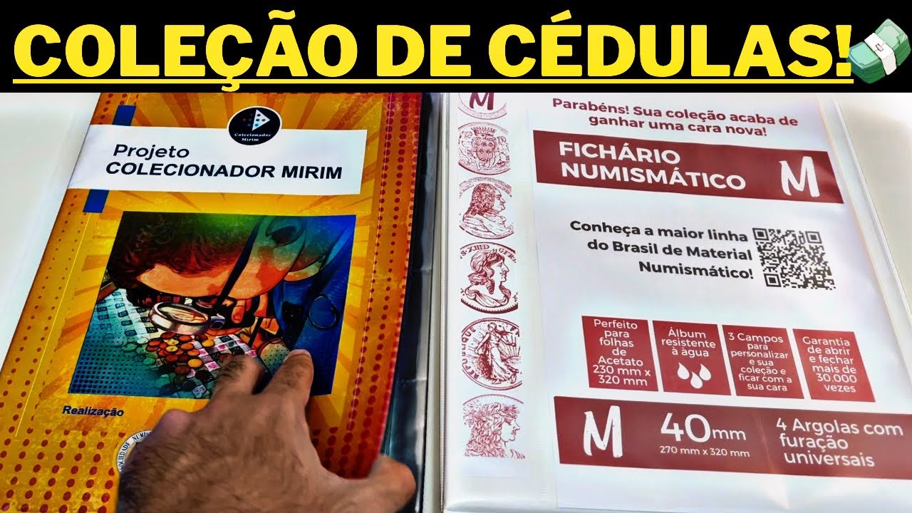 Olha o que fiz com a minha coleção de cédulas - Veja o passo a passo!