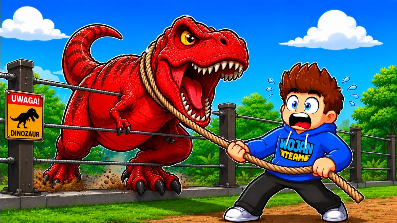 OTWORZYŁEM PARK DINOZAUR&Oacute;W w Roblox!