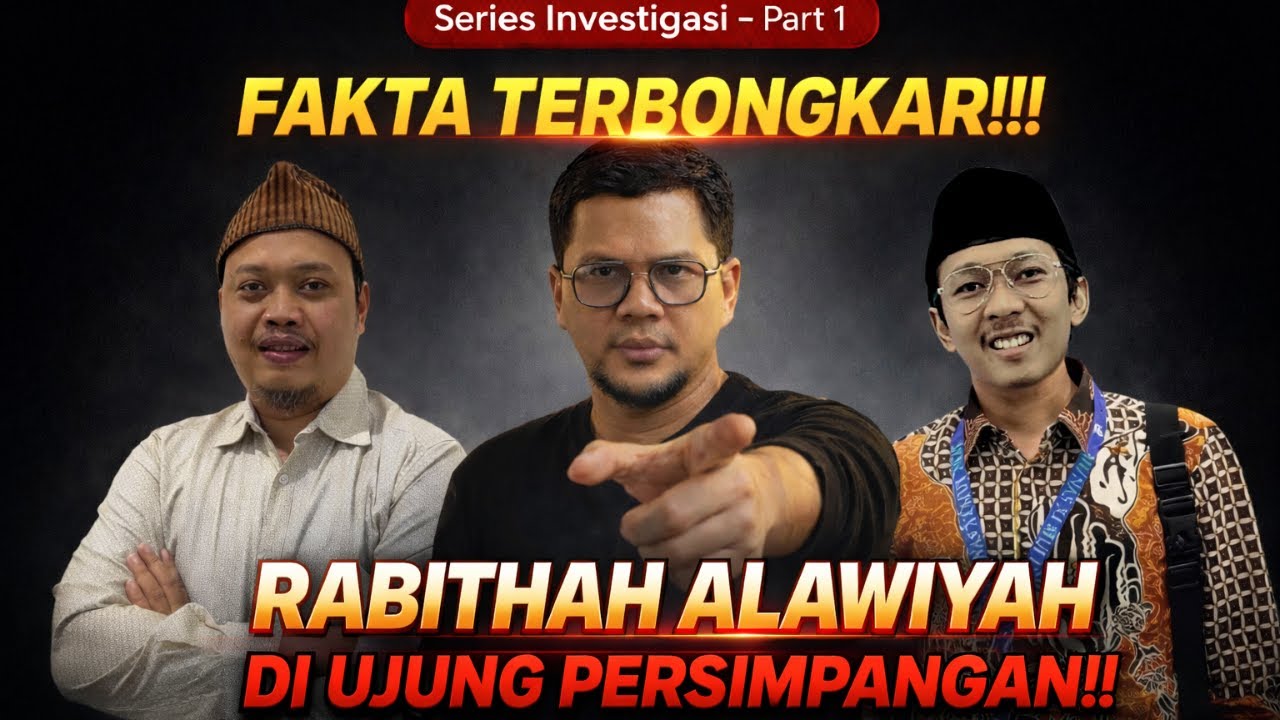 🔴[LIVE]EP321 | BEDAH TOTAL‼️Diskusi Panas Membongkar Fakta Ilmiah & Uji Pondasi Rabithah Alawiyah‼️