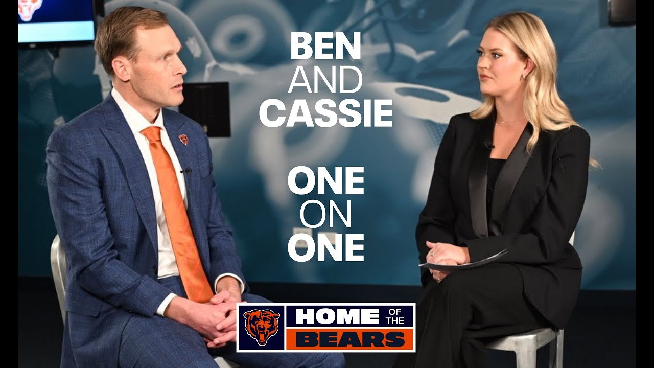 Chicago Exclusive: Bears' Ben Johnson goes 1-on-1 with Fox 32's Cassie Carlson