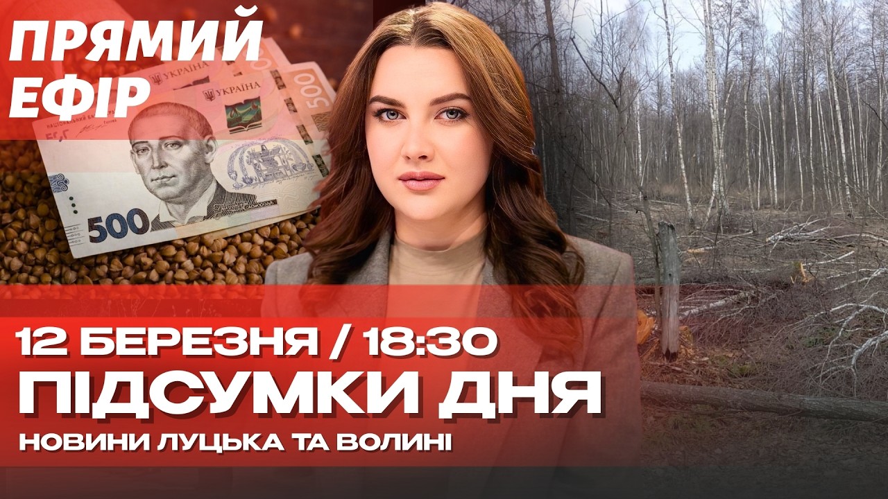 ⚡НАЖИВО! ГРЕЧКА ПО 70 ГРИВЕНЬ! 😱 Кінець епохи дешевих круп. На Волині вкрали лісу на 8 мільйонів