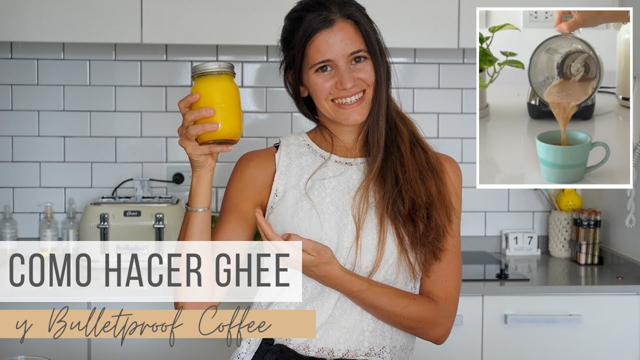 COMO HACER GHEE CASERO Y COMO HACER BULLETPROOF COFFEE