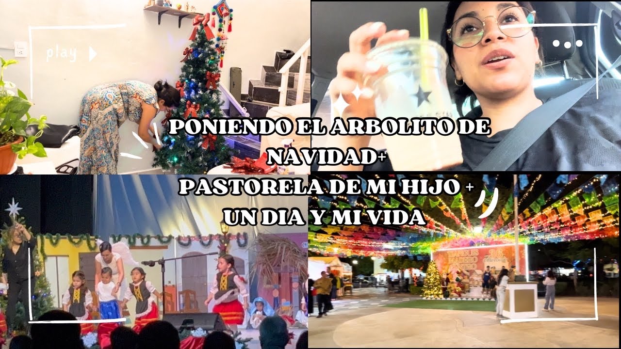 Poniendo el árbol de navidad🎄+Pastorela se mi hijo🪅👦