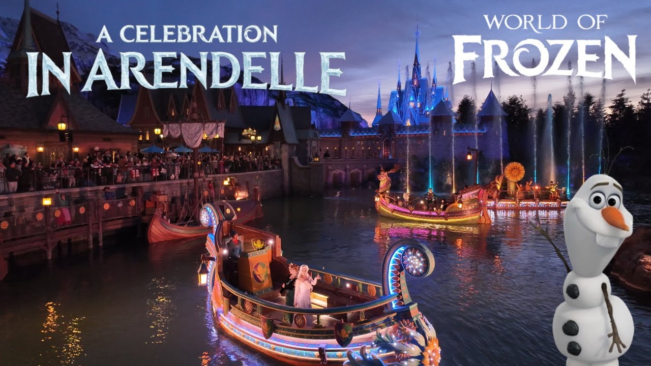 A Celebration in Arendelle at Night - World of Frozen 2026 | Disneyland Paris